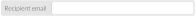 Recipient email